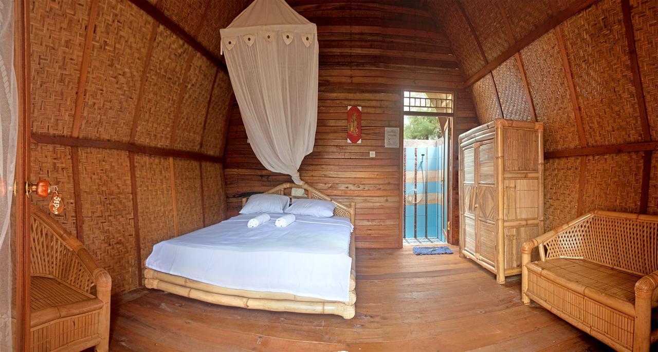 Jepun Bungalows Gili Meno Dış mekan fotoğraf