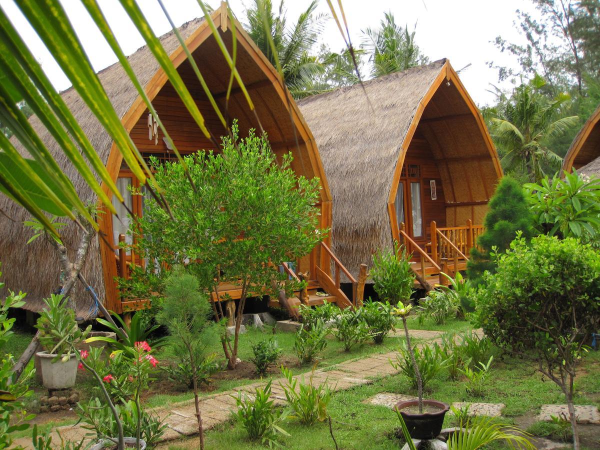 Jepun Bungalows Gili Meno Dış mekan fotoğraf