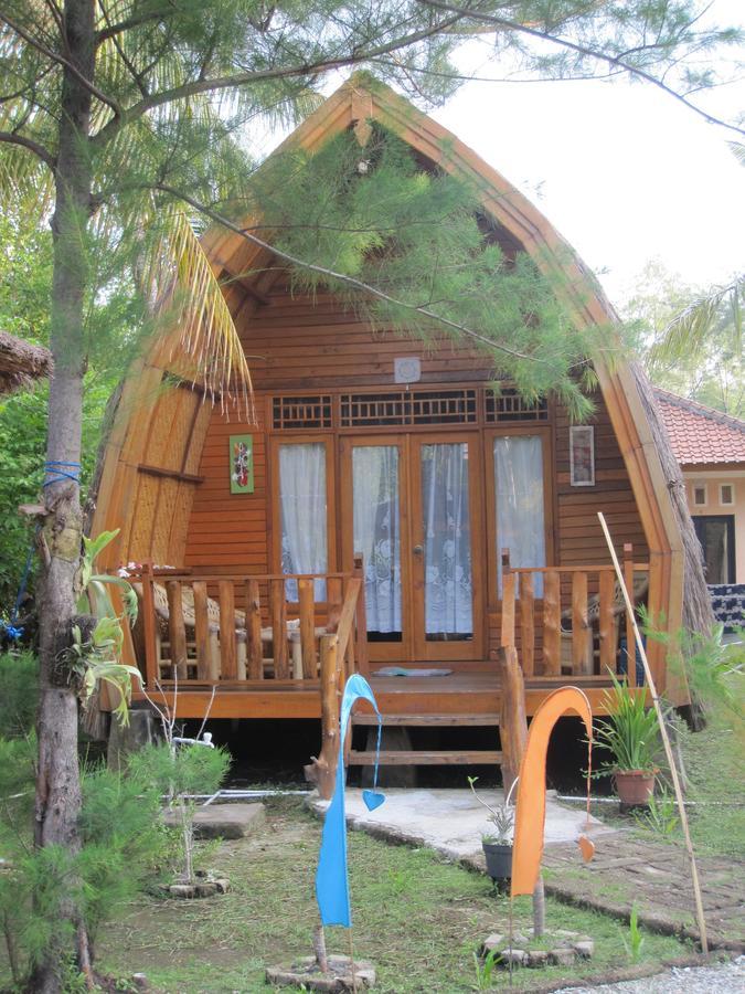 Jepun Bungalows Gili Meno Dış mekan fotoğraf