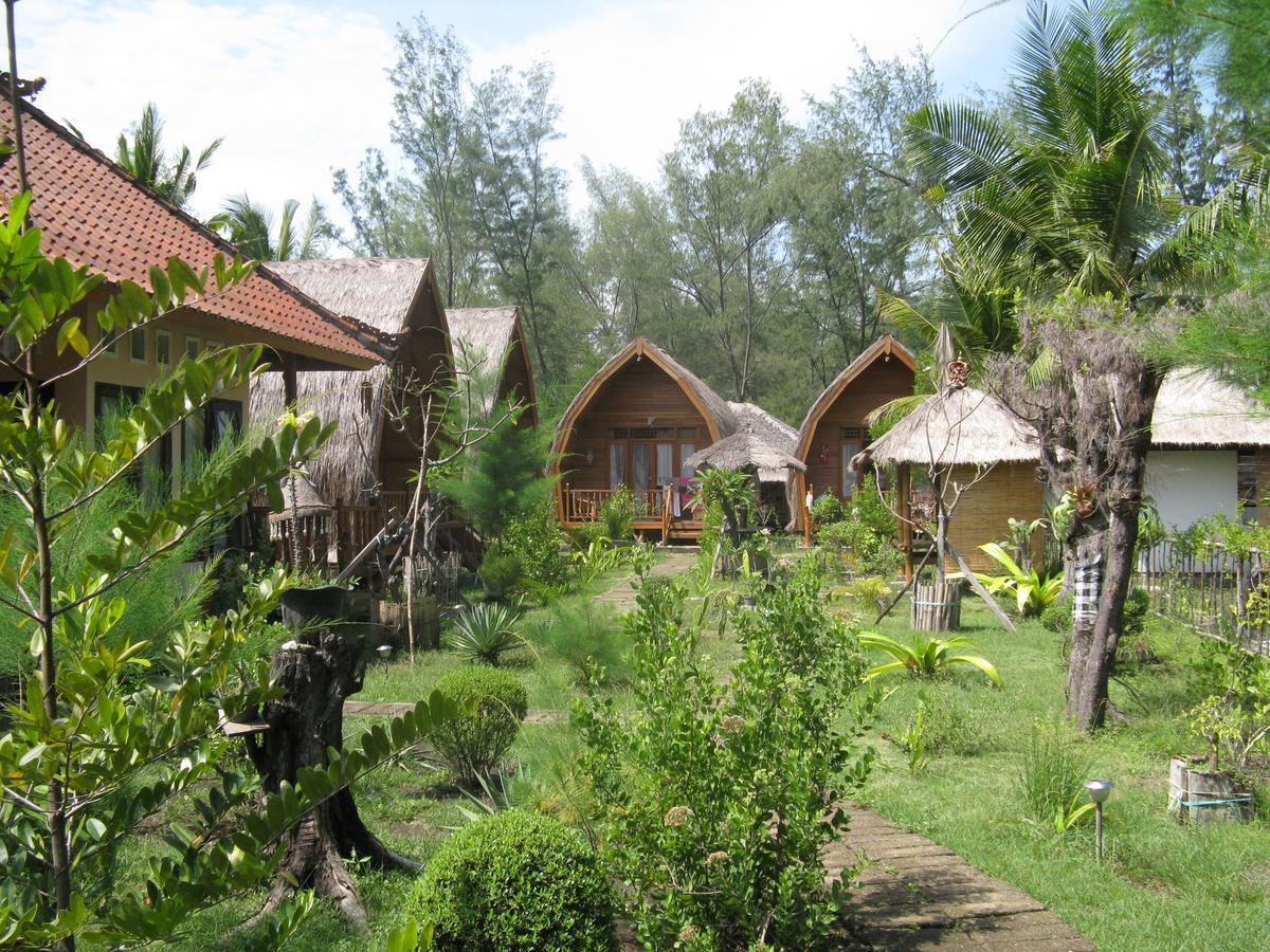 Jepun Bungalows Gili Meno Dış mekan fotoğraf