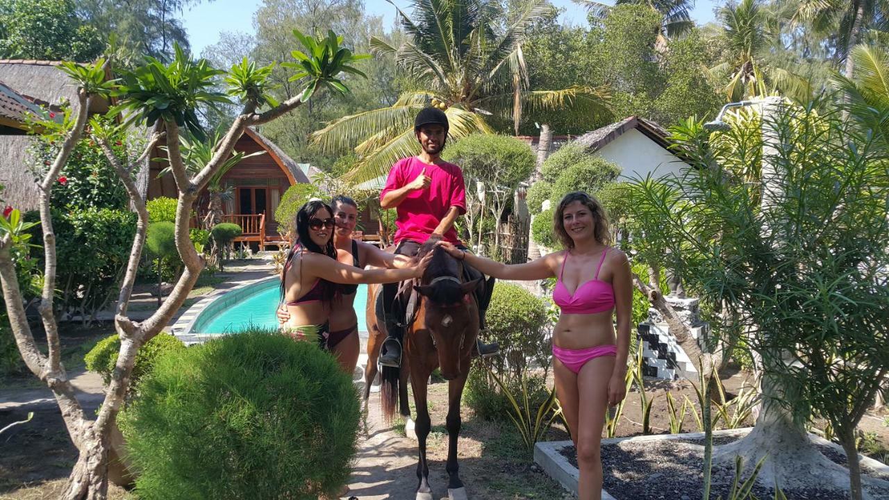 Jepun Bungalows Gili Meno Dış mekan fotoğraf